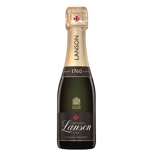 Mini Lanson Black Le Creation Brut Champagne 20cl - Next Day Delivery